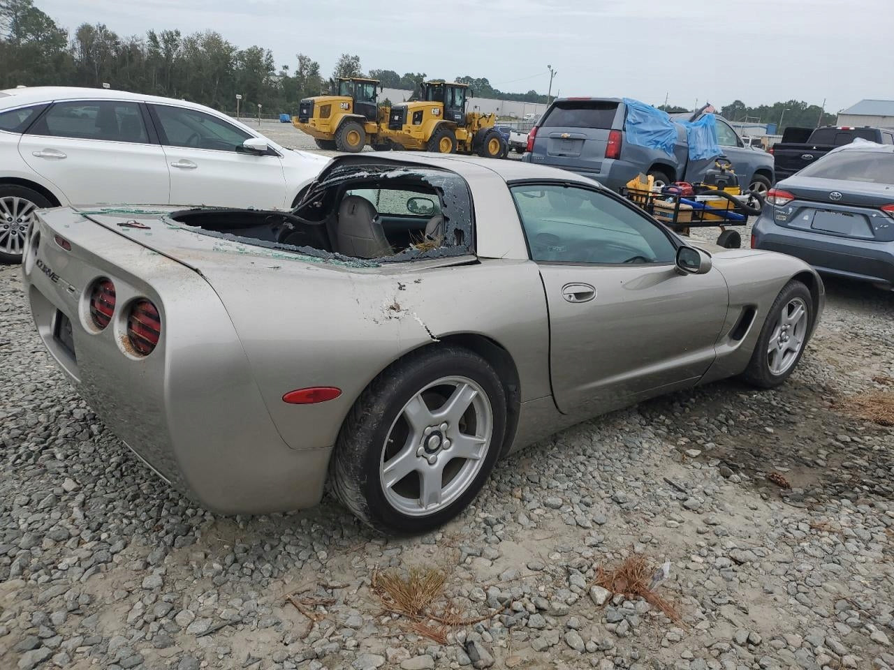 Zamek Maski Linka Kpl. Chevrolet Corvette C5