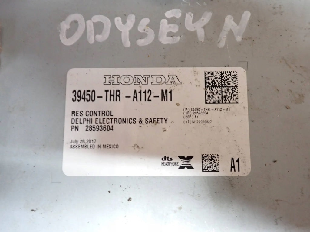 Moduł Sterownik Komfortu Sterowania Rozrywką Honda Odyssey 2018