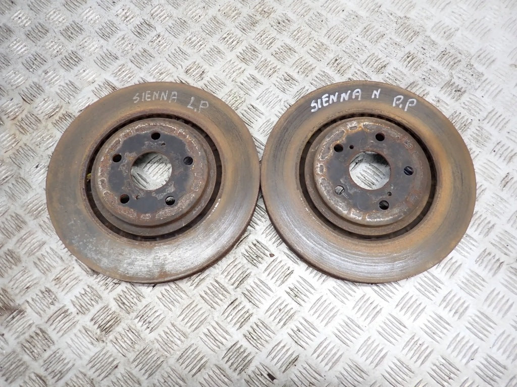 Front Brake Discs PAIR Toyota Sienna 2021