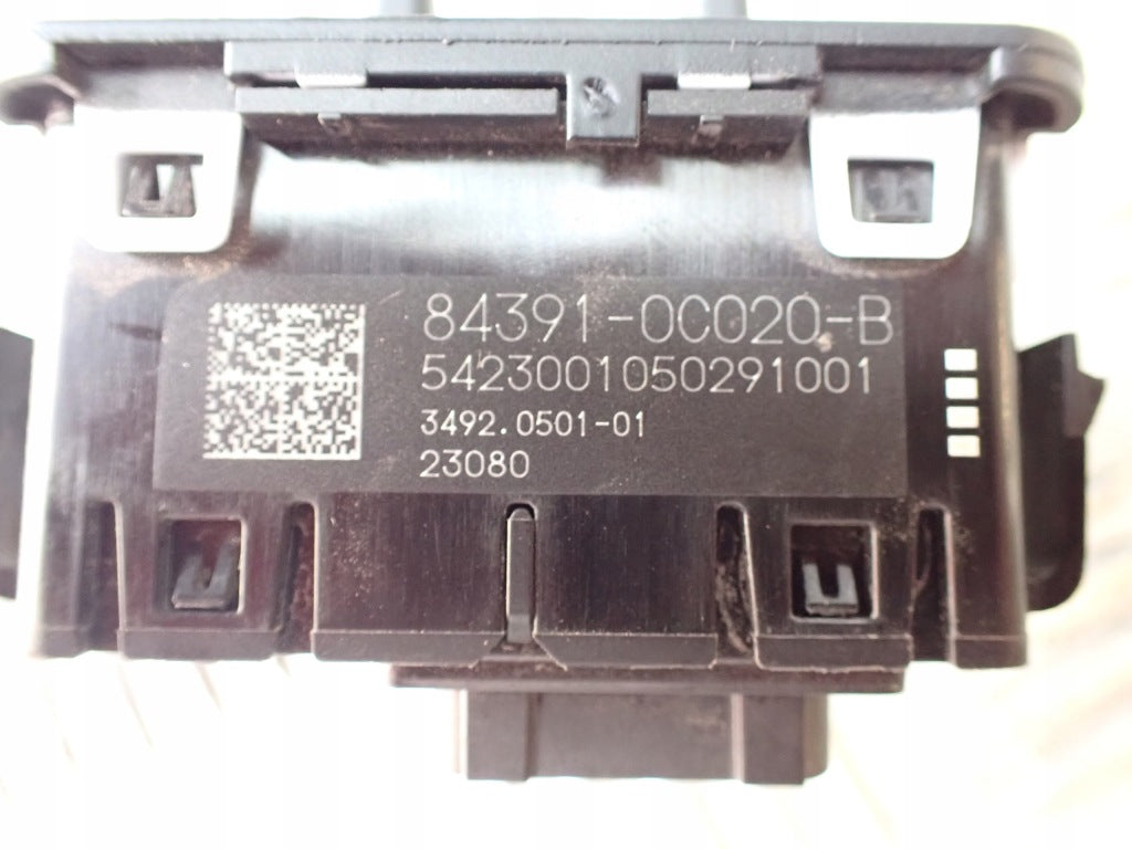 2022 Toyota Tundra Trailer Brake Control Panel