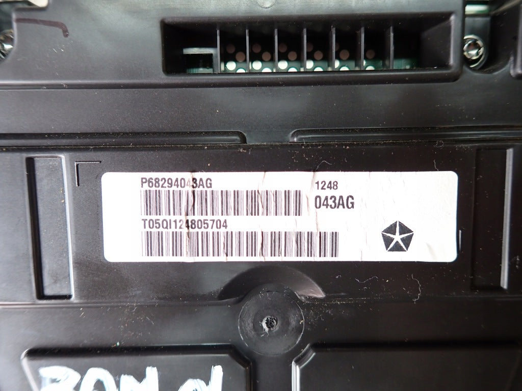 Dodge Ram V 2019- Odometer and Clock -