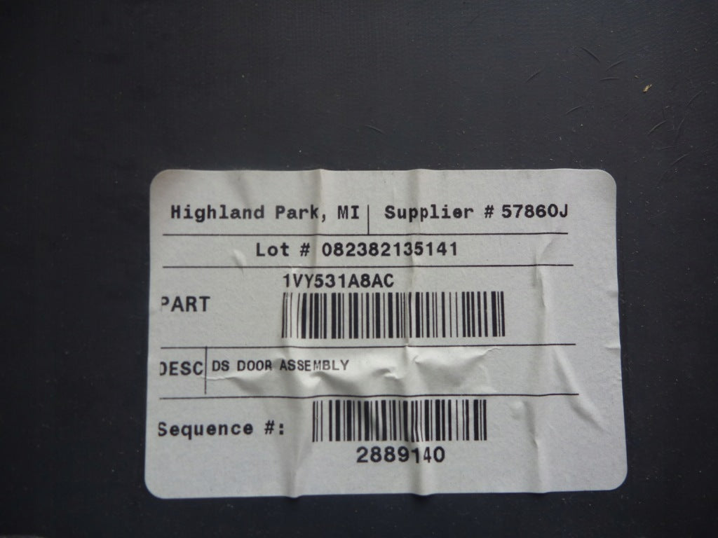 Boczek Drzwi Lewych Tylnych Dodge Ram 1500 13-