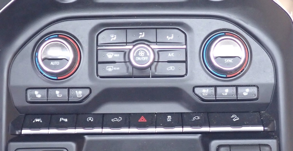 Panel Klimatyzacji Nawiewu Foteli Chevrolet Silverado GMC Sierra 19-
