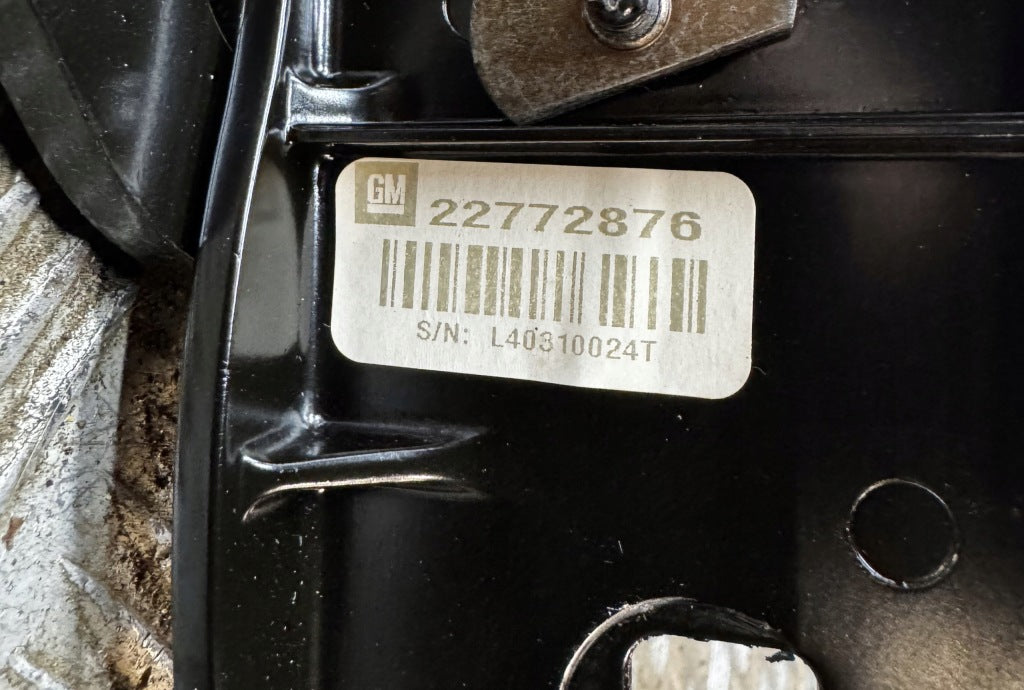 Left Roof Hinge Chevrolet Corvette C7 3LT Convertible 2014-