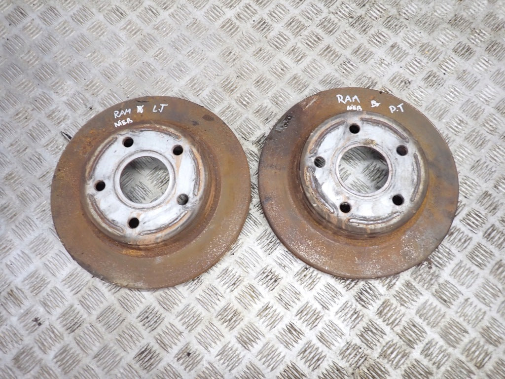 Front Discs Pair Dodge Ram 3.0D IV 09-