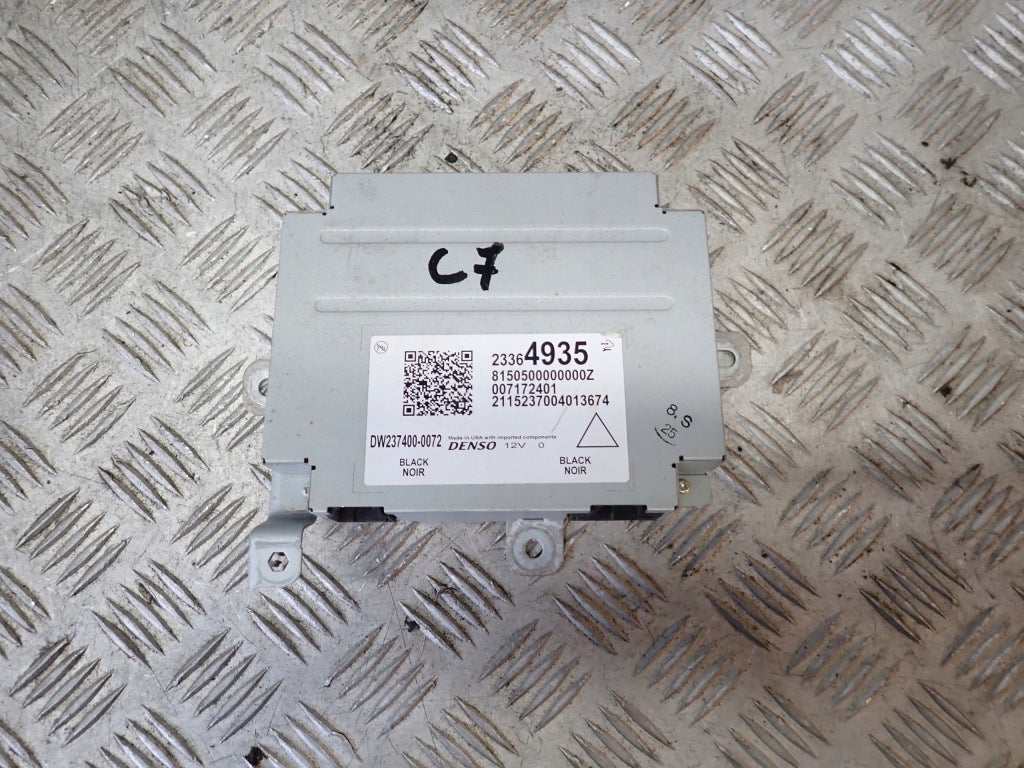 Moduł Sterownik Kamer Kamery Video Chevrolet Corvette C7 2LT Z51 2016