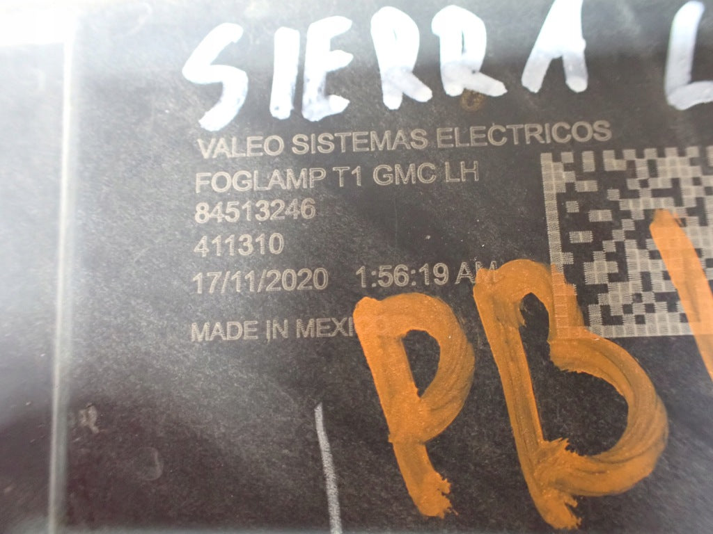 Halogen Lewy LED Lampa Przeciwmgielna Lewa GMC Sierra 1500 3.0D AT4 2019-