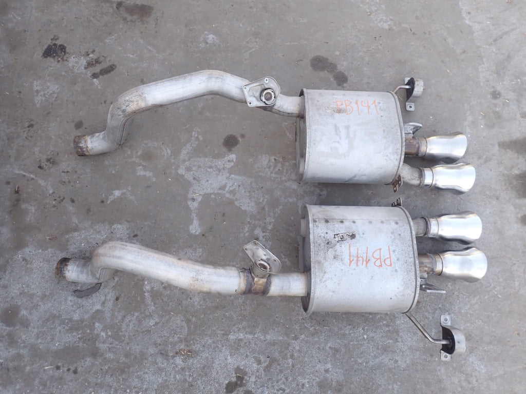 End Muffler Exhaust Chevrolet Corvette C7 2014-