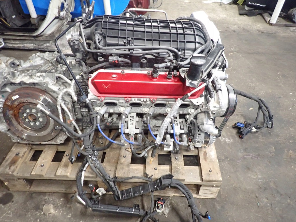 Silnik Engine 6.2 LT2 Kompletny Osprzęt Wiązka Chevrolet Corvette C8 2020-