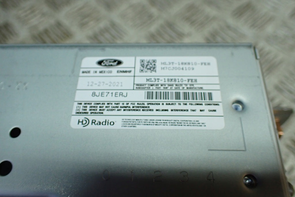 Radio Module Radio Receiver Sync4 Ford F150 Lariat 2021-