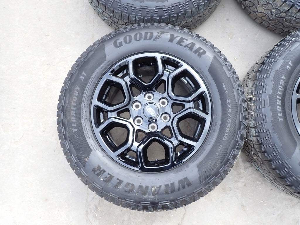 Wheels Alloy Rims 18 Tires Goodyear Wrangler AT 275/65R18 Ford F150 2025