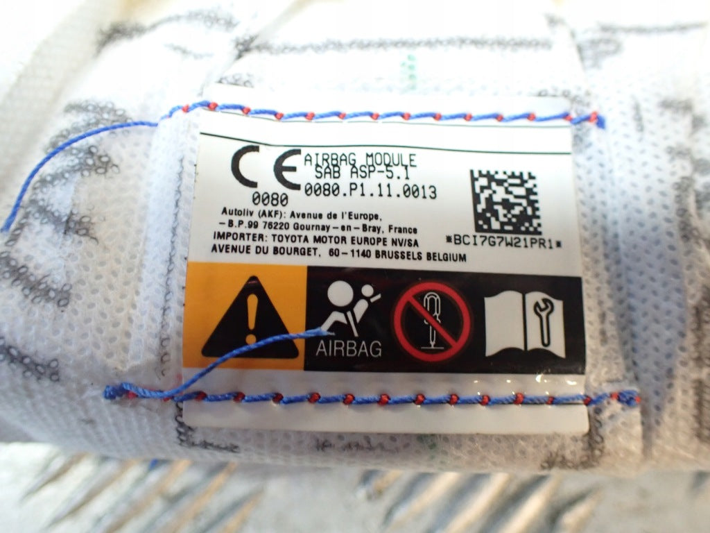 Poduszka Boczna Fotela Prawa Przednia Przód Airbag Toyota Sienna XL40 2021