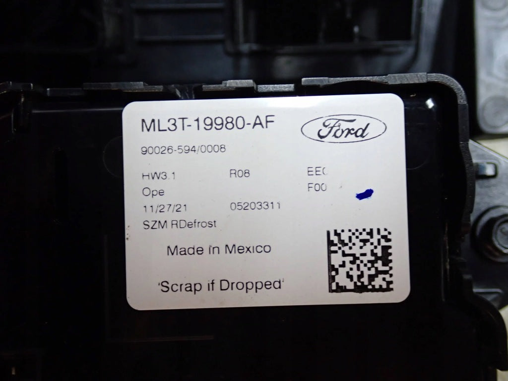 Panel Klimatyzacji Ford F150 2021