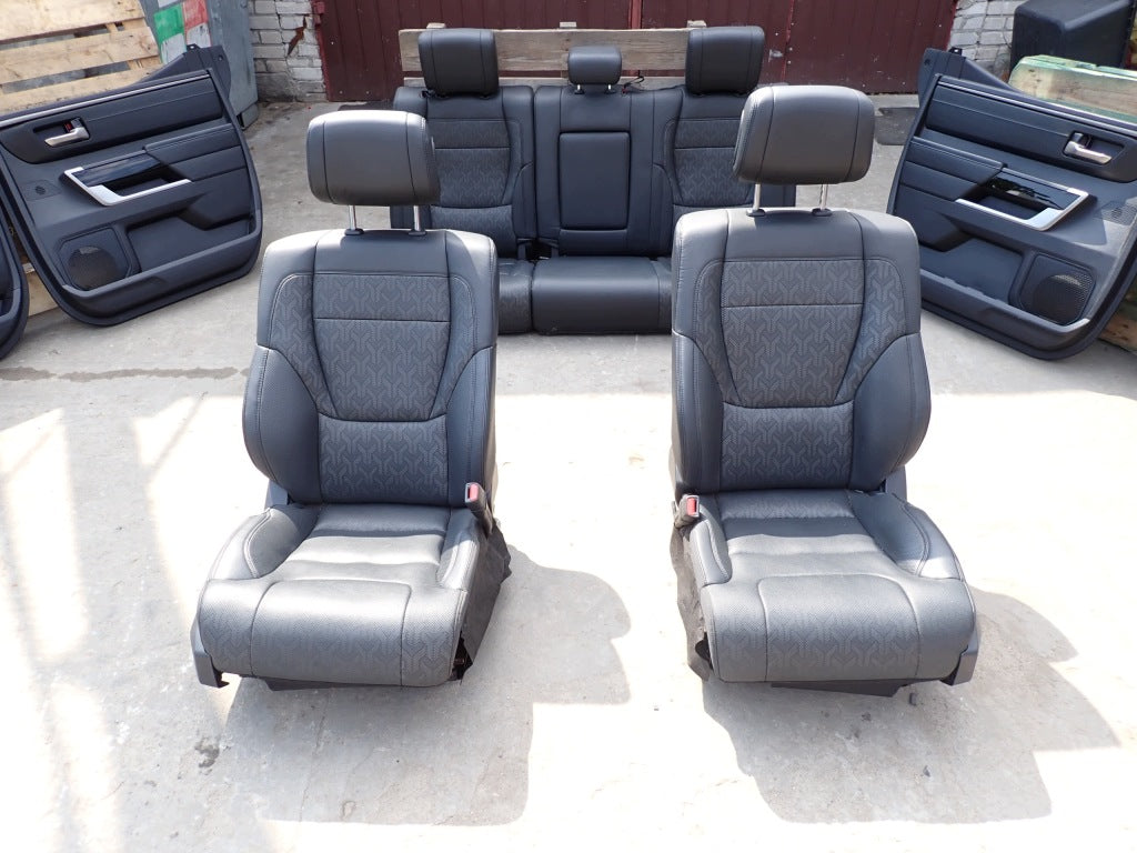 Tapicerka Fotele Kanapa Boczki Kpl Toyota Tundra Crew Cab Limited 2022-
