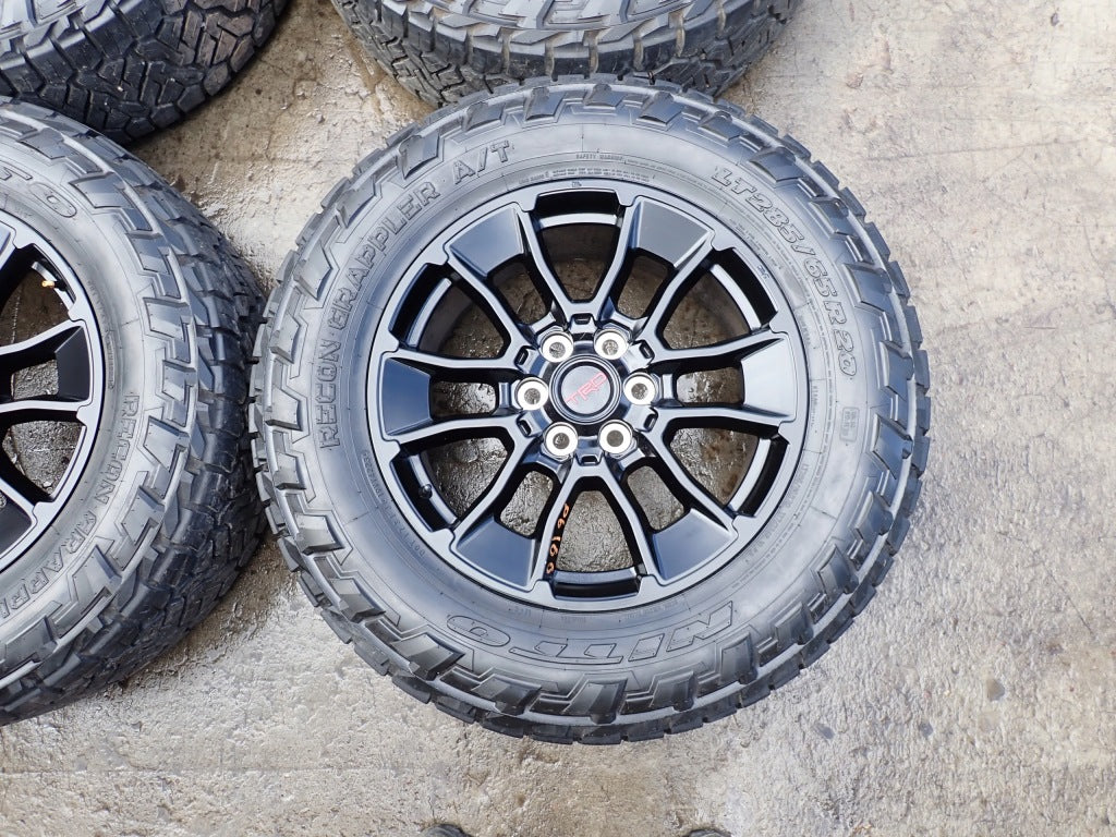 Wheels Rims Alloy Wheels Toyota Tundra TRD Sequoia LT285/65 R20 Tires AT 2022-