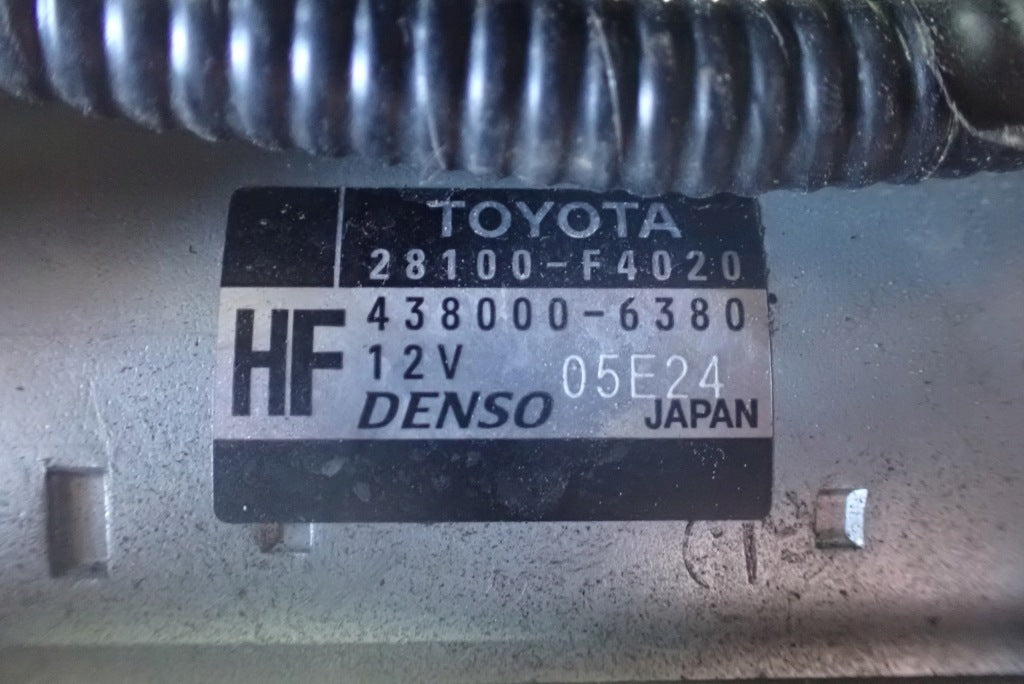 Starter motor Toyota Tundra 3.4 3.5 2022-