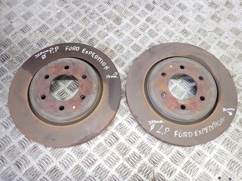 Front Brake Discs PAIR 350mm Ford Expedition F150 2020