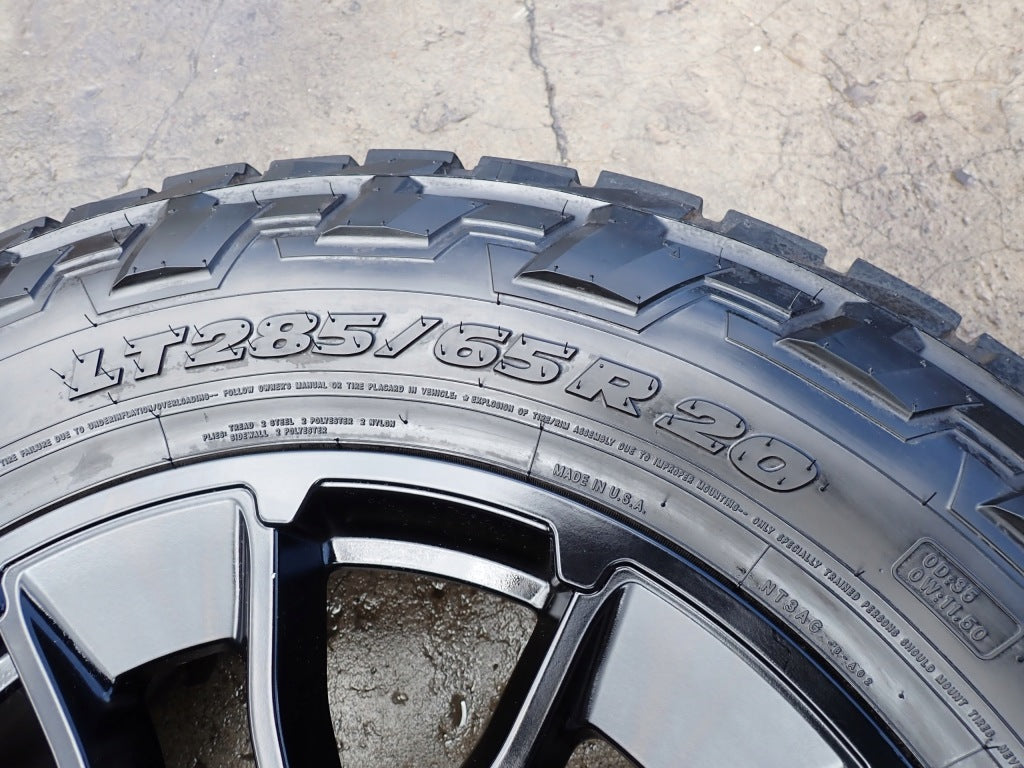 Wheels Rims Alloy Wheels Toyota Tundra TRD Sequoia LT285/65 R20 Tires AT 2022-