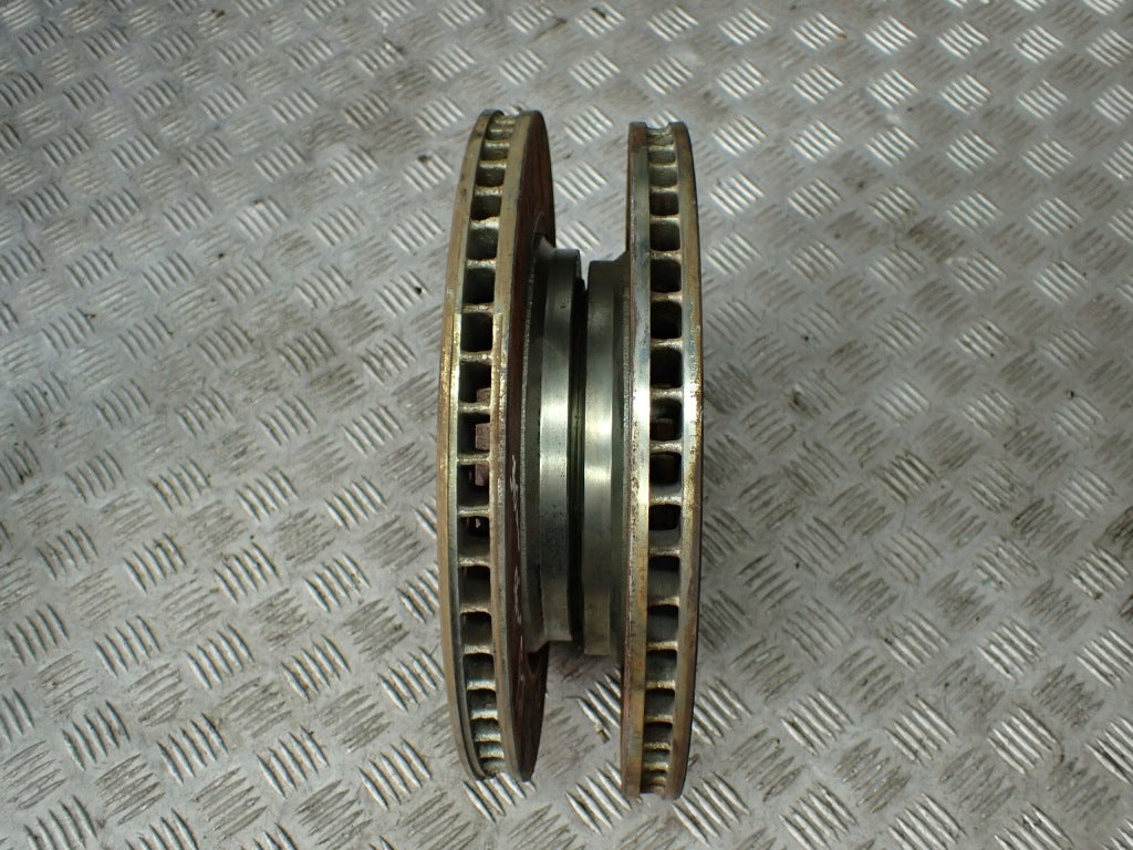 Rear Drilled Brake Discs Pair Chevrolet Corvette Z51 C7