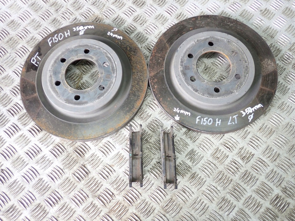 Tarcze Hamulcowe Tylne Klocki Kpl. Ford F150 2021-