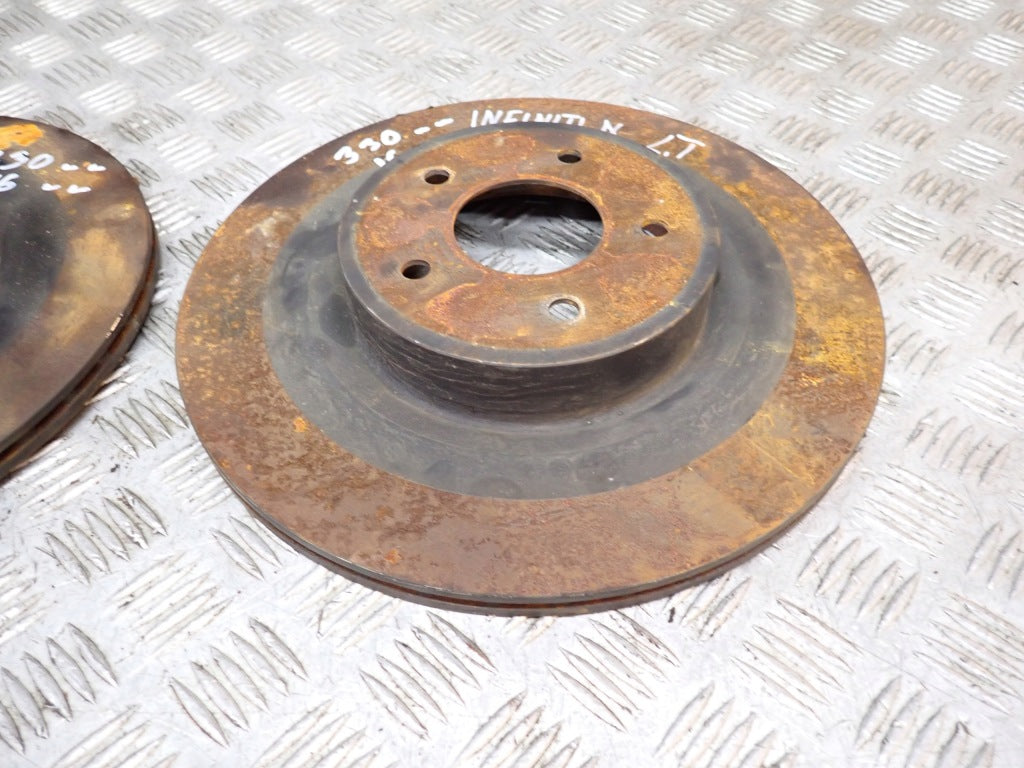 Rear Brake Discs Pair Infiniti QX60 L51 2022