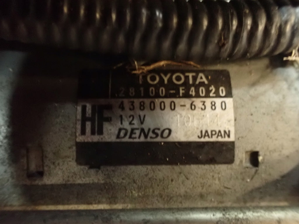 Starter motor Toyota Tundra 3.4 3.5 2022-