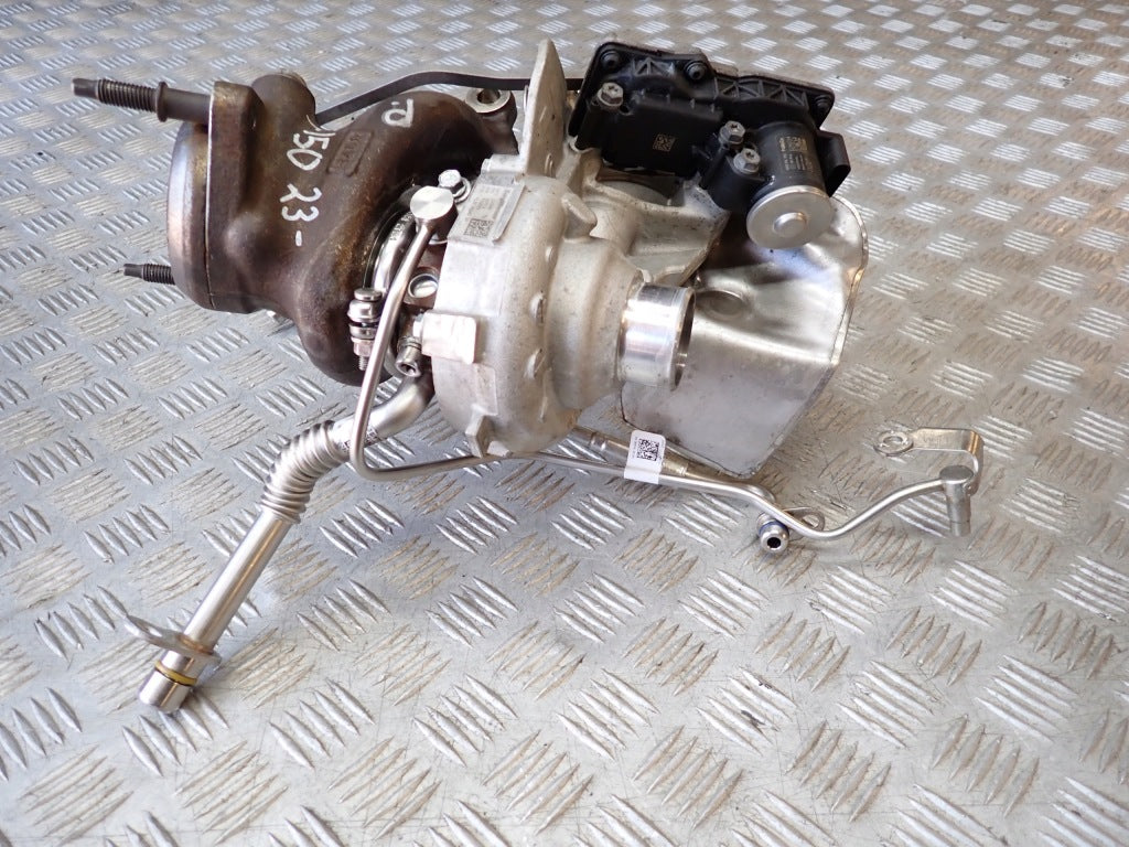 Turbosprężarka do Ford F150 3.5 Ecoboost 2024, prawa strona, marki Autolandparts, widok na turbinę samochodową.