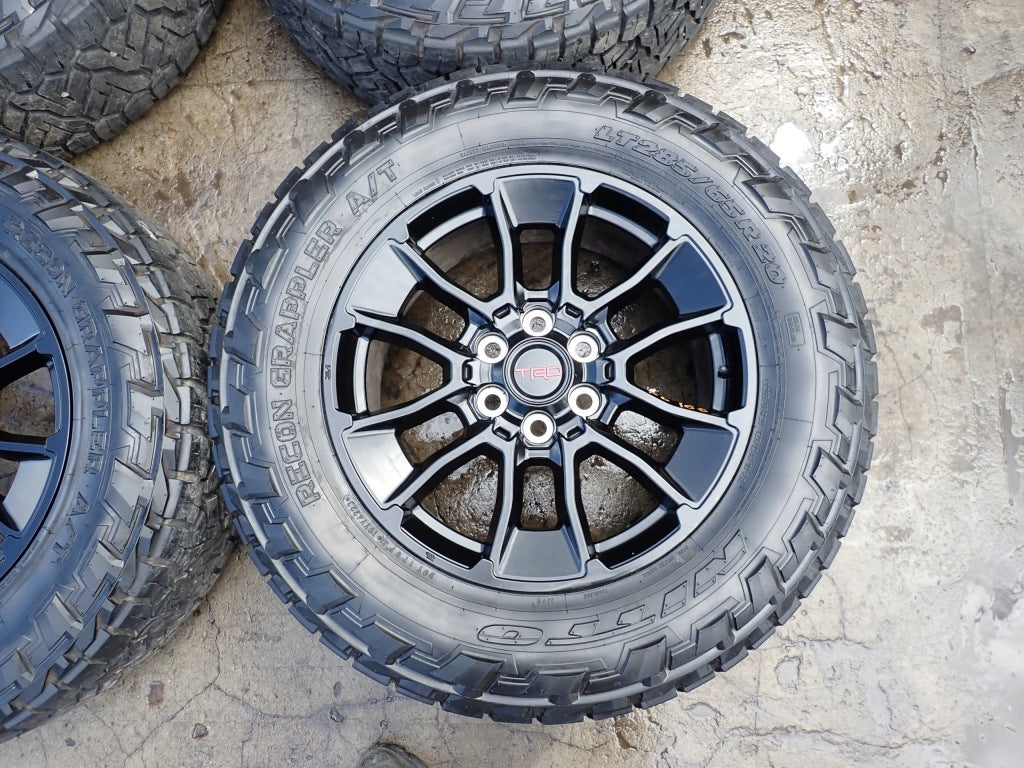 Wheels Rims Alloy Wheels Toyota Tundra TRD Sequoia LT285/65 R20 Tires AT 2022-