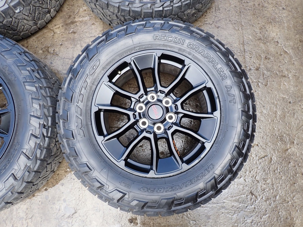 Wheels Rims Alloy Wheels Toyota Tundra TRD Sequoia LT285/65 R20 Tires AT 2022-
