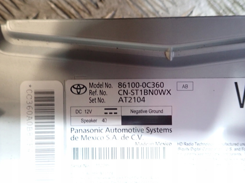 Radio Nawigacja Monitor LCD 14