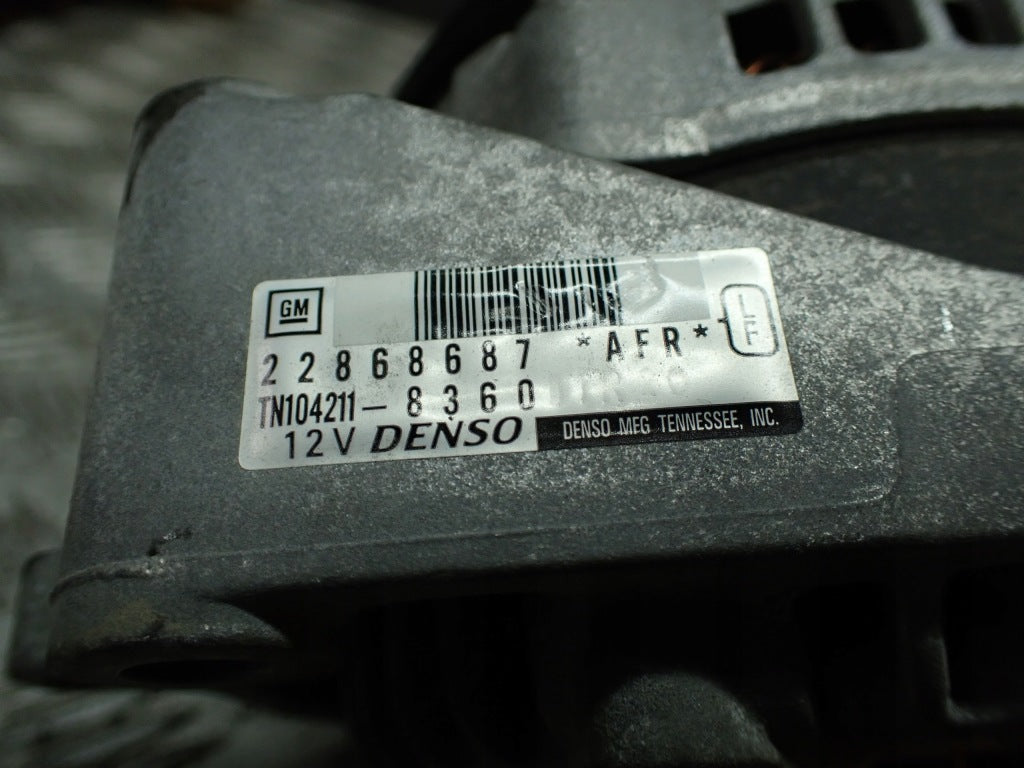 Alternator Chevrolet Corvette C7 6.2 2014-