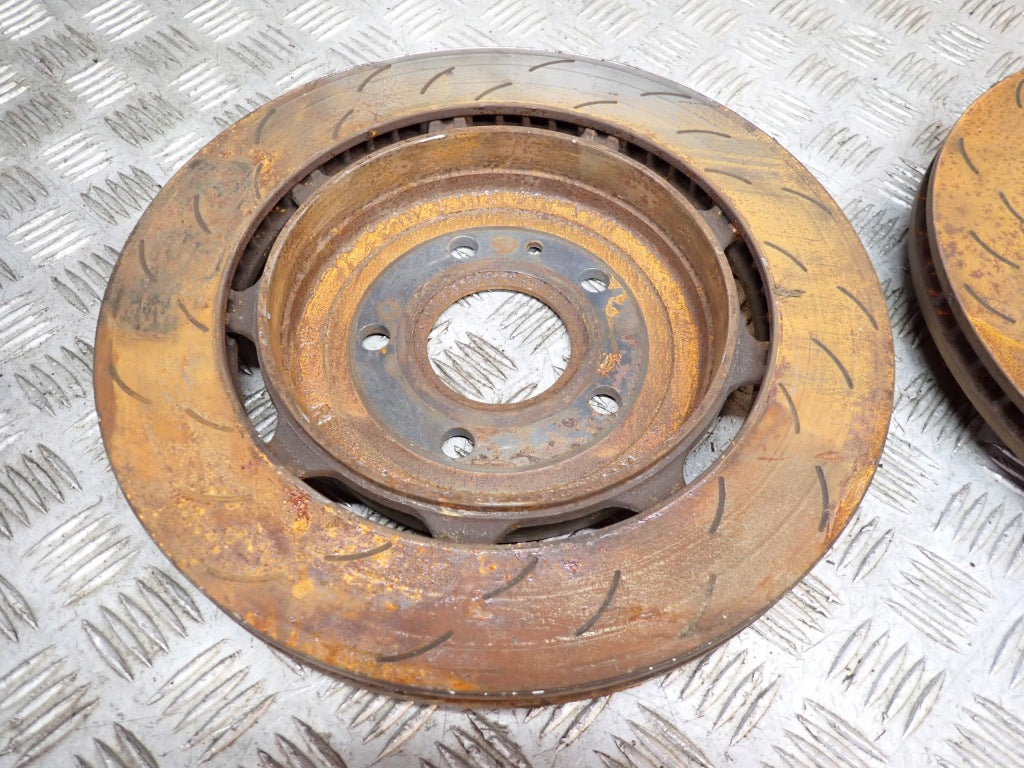 Slotted Rear Brake Discs PAIR Chevrolet Corvette C7 3LT Z51 2014-