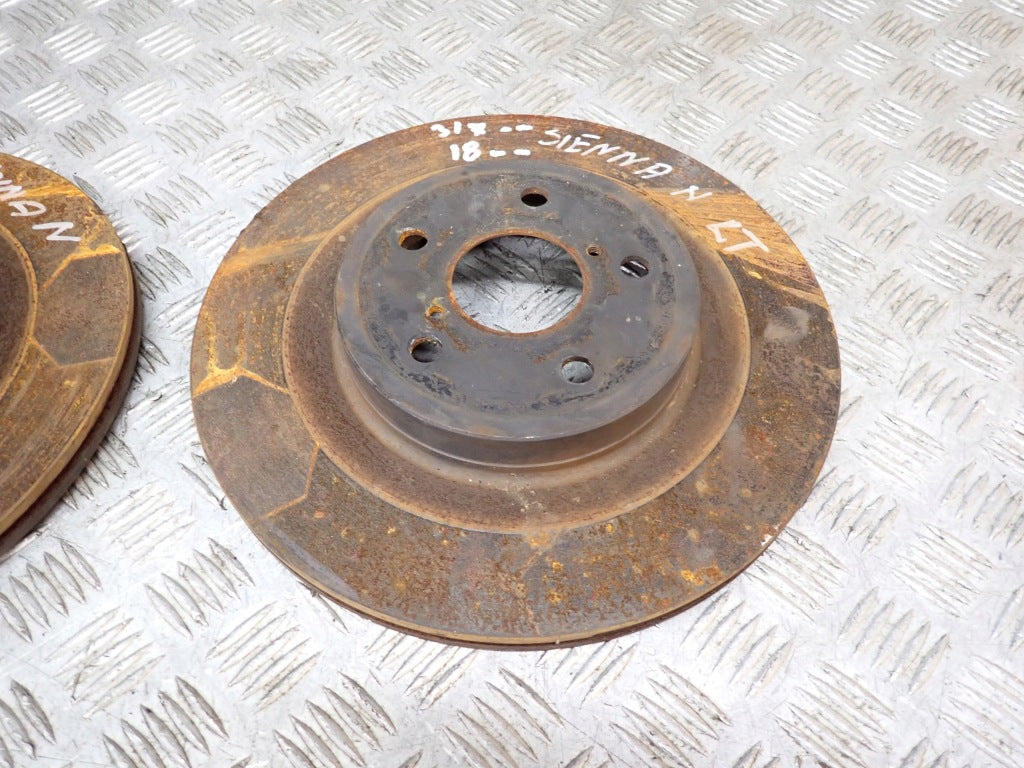 Rear Brake Discs PAIR Toyota Sienna XL40 2021-