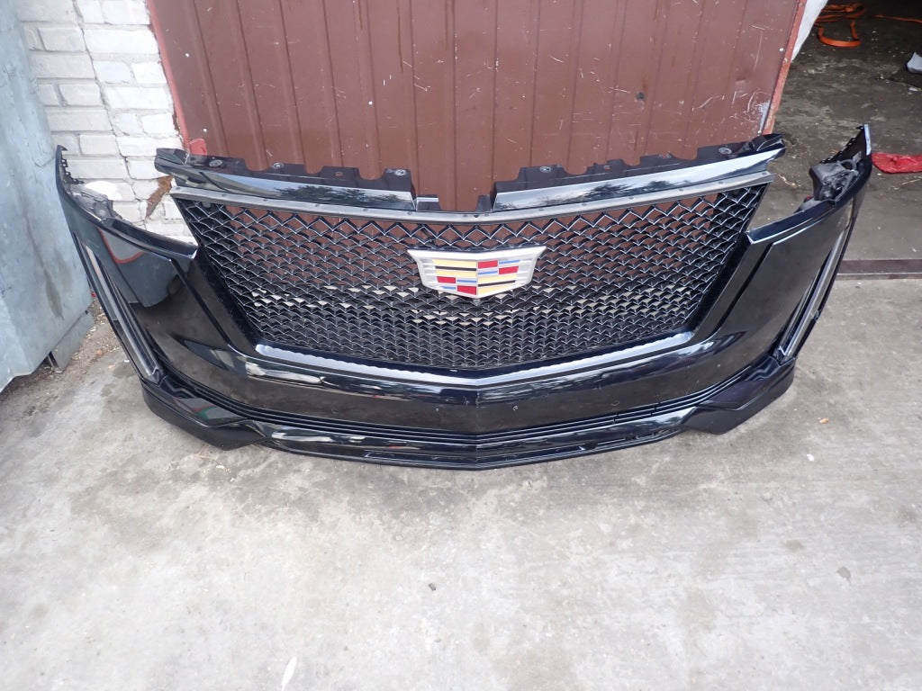 Zderzak Przedni Kpl. Atrapa Grill Halogeny DRL Cadillac Escalade ESV 2021-