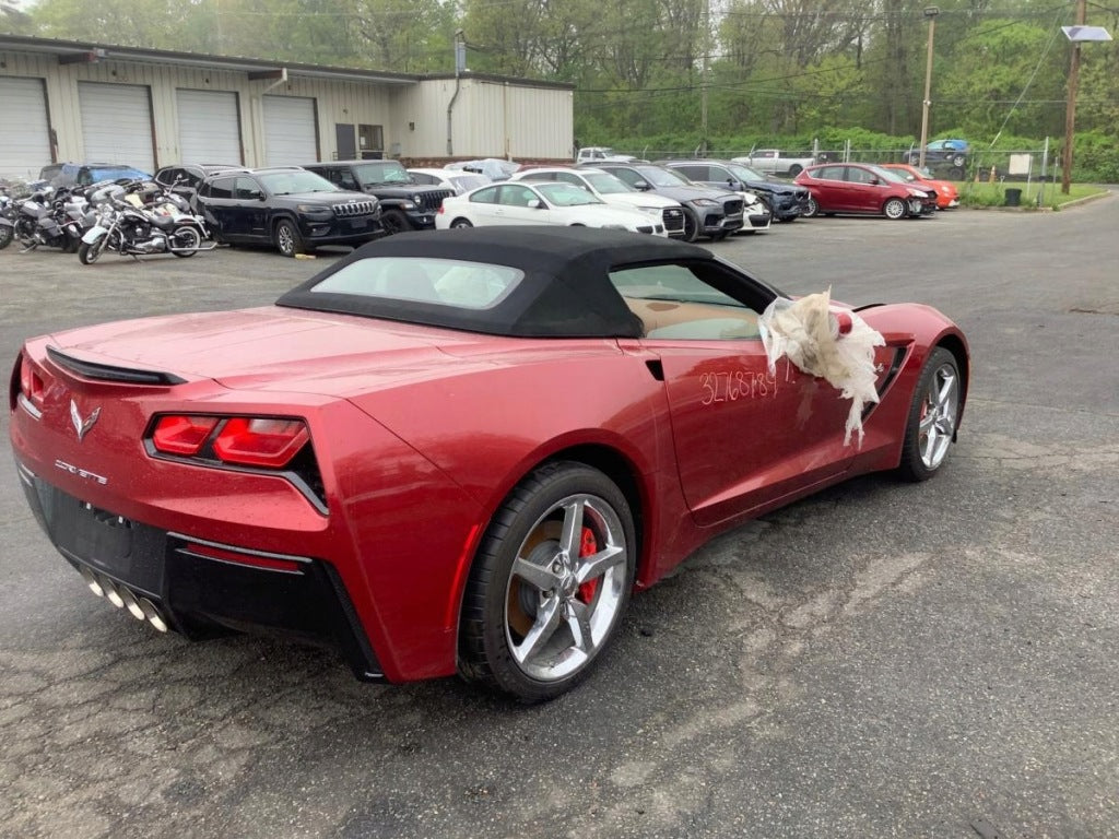 Tailgate Cover Roof Storage Box Cover Chevrolet Corvette C7 Convertible 2014-