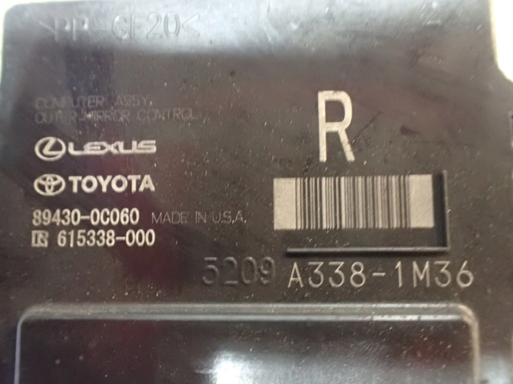 Door Control Module Right Front Toyota Tundra 3.4 3.5 2022-