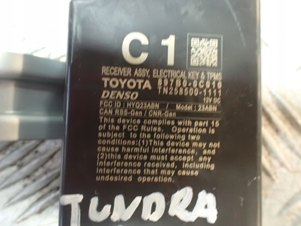 Moduł Przekaźnik TPMS Ciśnienia Powietrza Kół Toyota Tundra Sequoia 2022-
