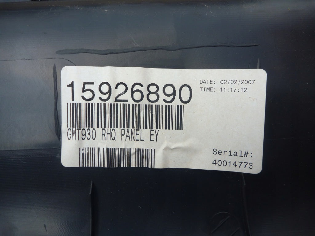 Boczek Bagażnika Tylny Cadillac Escalade ESV 2007-