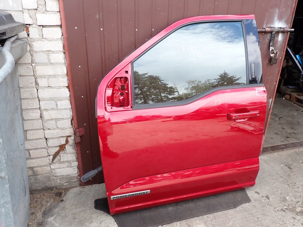 Left Front Door Left Front Glass Set Ford F150 Crew Cab 2022-