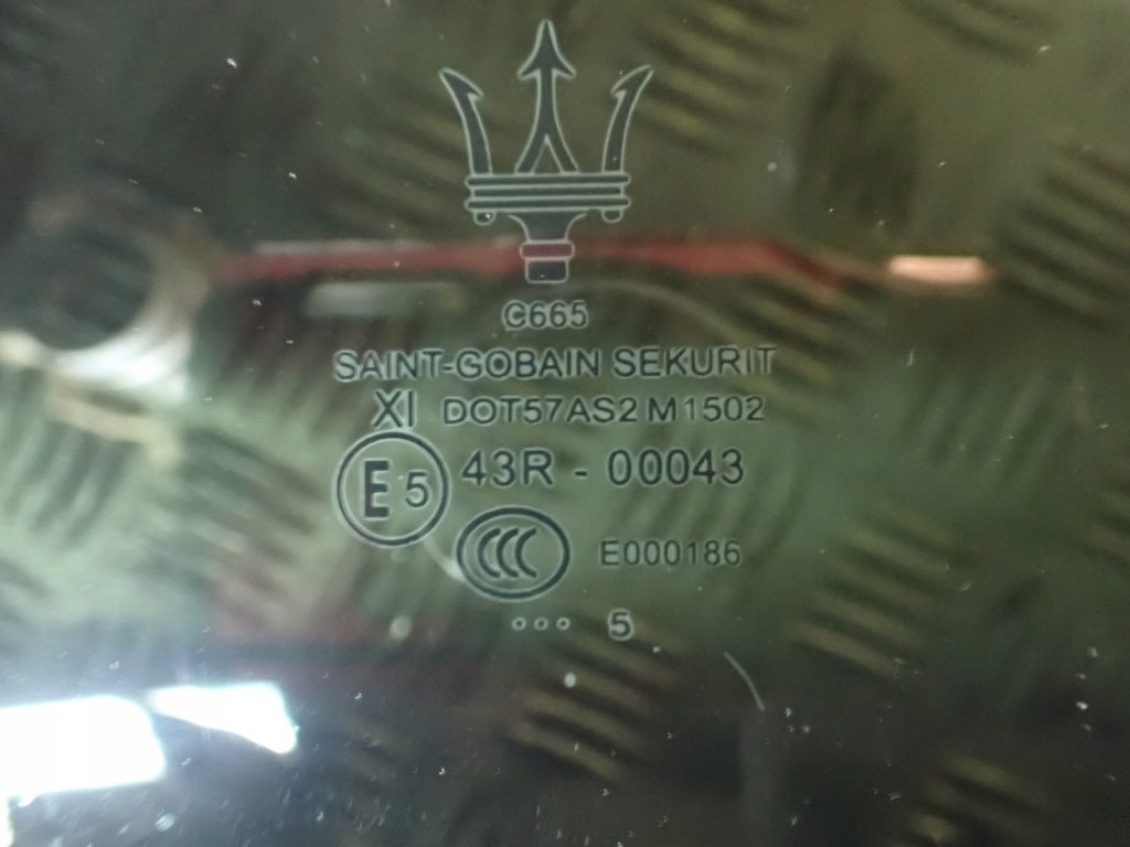 Szyba Drzwi Prawa Tylna Maserati Quattroporte VI 3.8 GTS 2013-