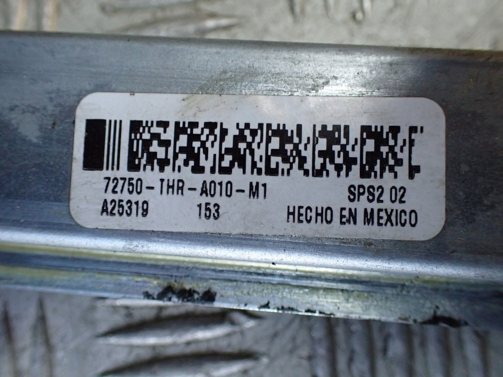 Window Regulator Left Rear Honda Odyssey Elite 2018