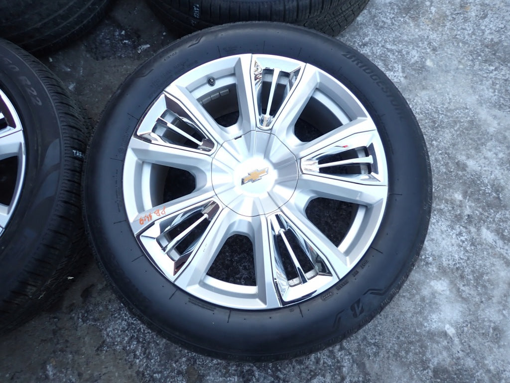 Koła Felgi Alufelgi 22 Opony 275/50 R22 Chevrolet Tahoe Suburban SIlverado