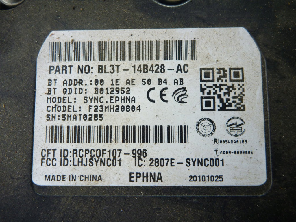 Moduł SYNC Komunikacji Ford F150 2011