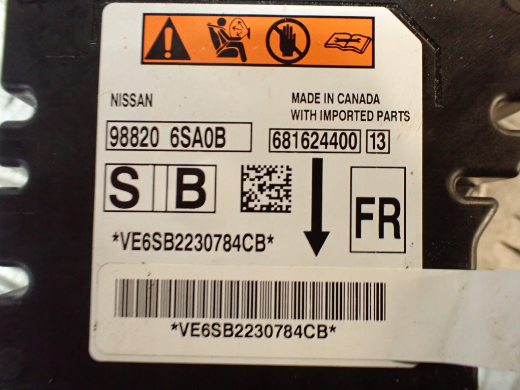 Sensor Moduł Sterownik Poduszek Infiniti QX60 L51 4x4 Nissan Pathfinder 22-