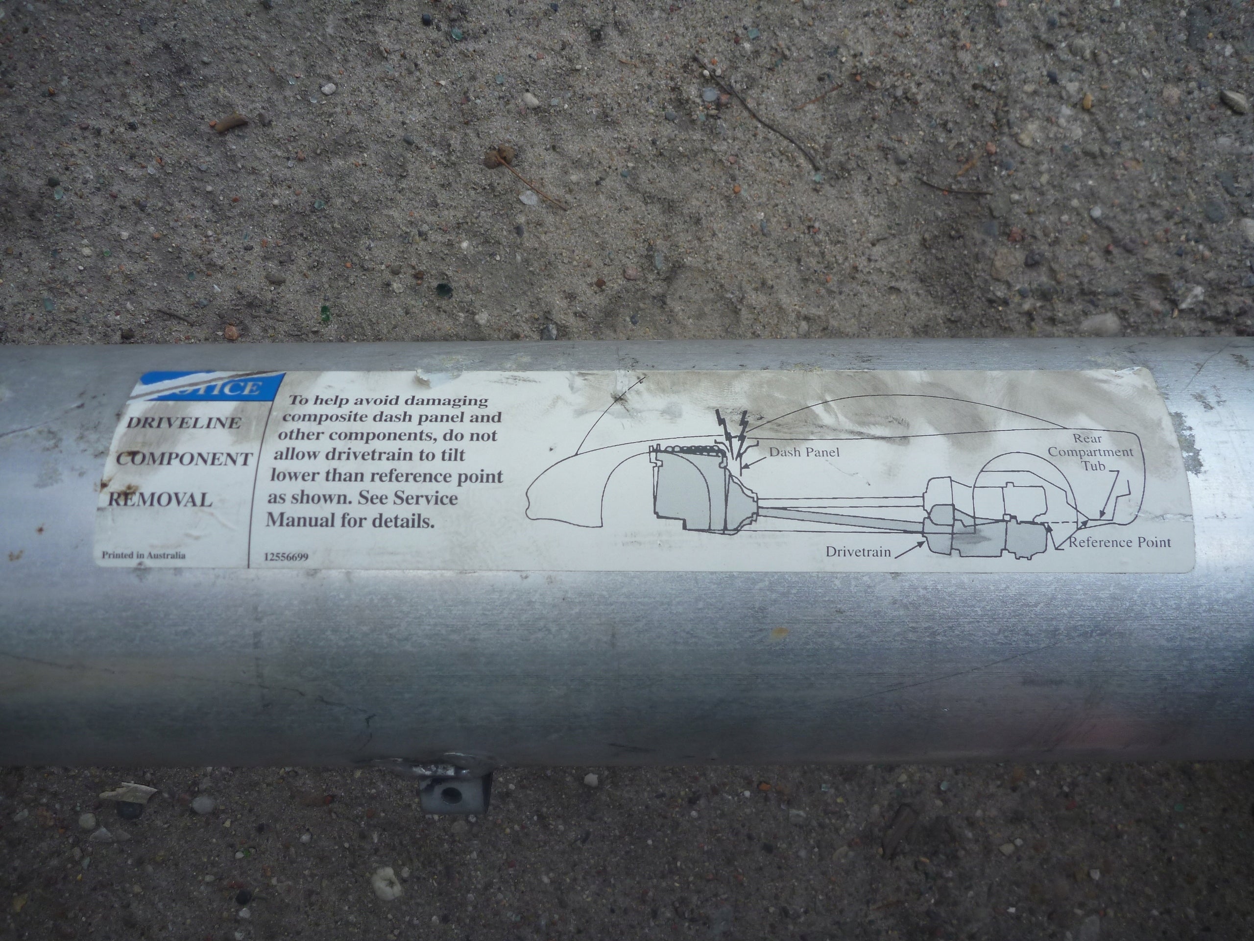 Wał Napędowy Automat Chevrolet Corvette C5 2001