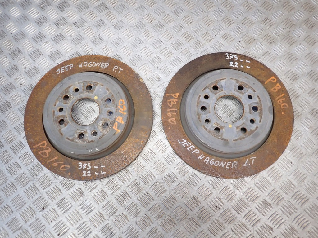 Tarcze Hamulcowe Tylne Tył Para Jeep Wagoneer Grand Wagoneer WS 22-