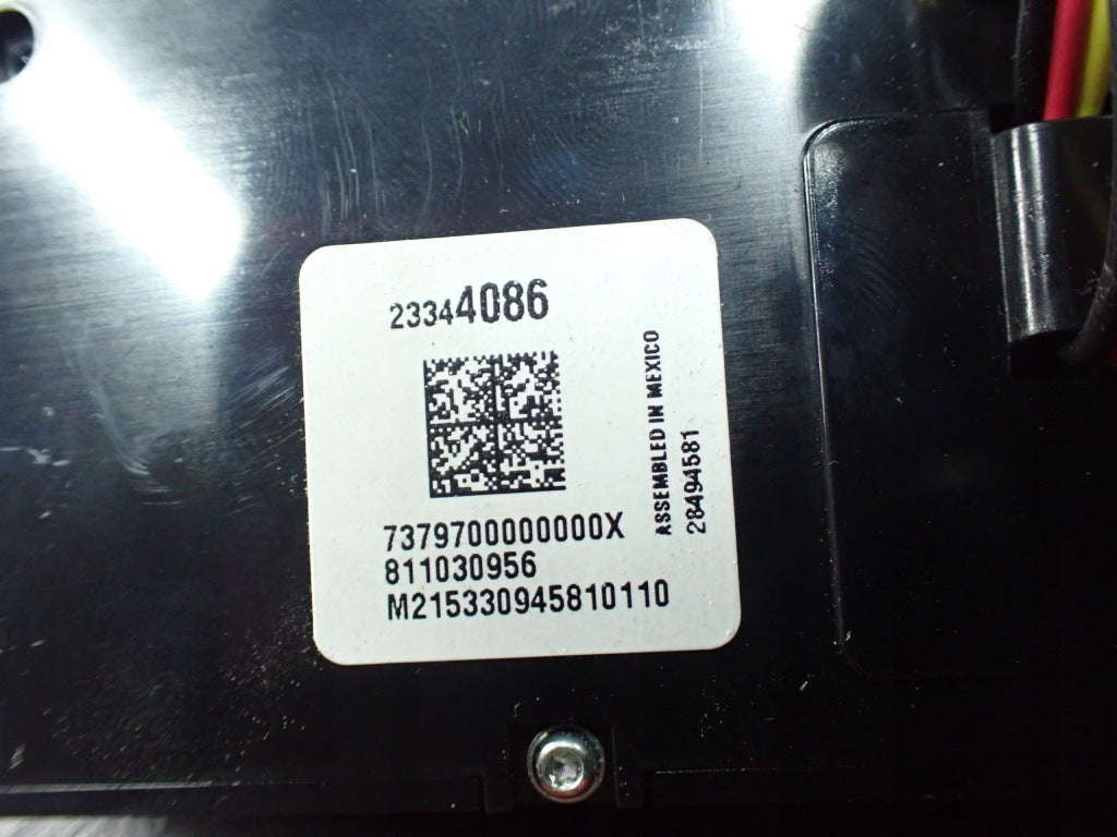 Panel Klimatyzacji Pasażera Chevrolet Corvette C7 3LT 2014-