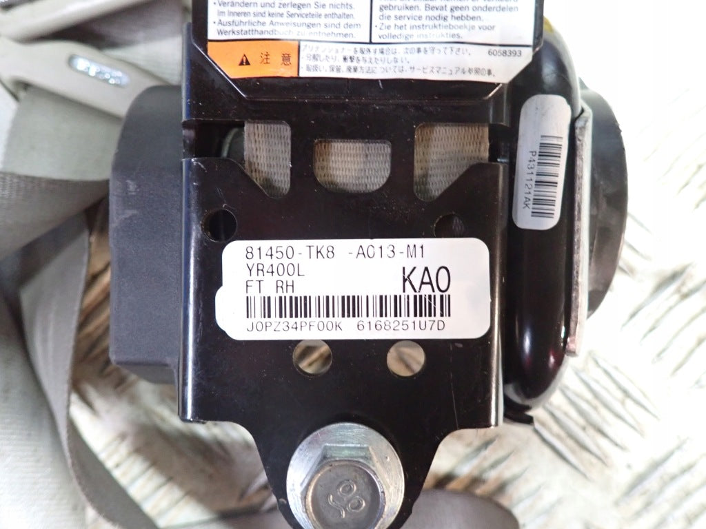 Pas Napinacz Pasa Prawy Honda Odyssey 2011-