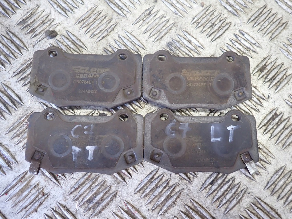 Klocki Hamulcowe Tylne Ceramiczne Kpl. Chevrolet Corvette C7 14-