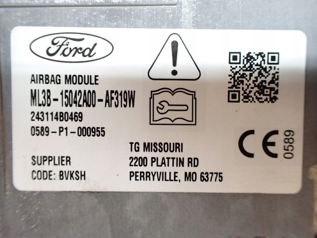 Poduszka Kolanowa Pasażera Airbag Ford F150 2021-